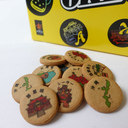 沖縄メモリーズプリントクッキー(小)18枚入り