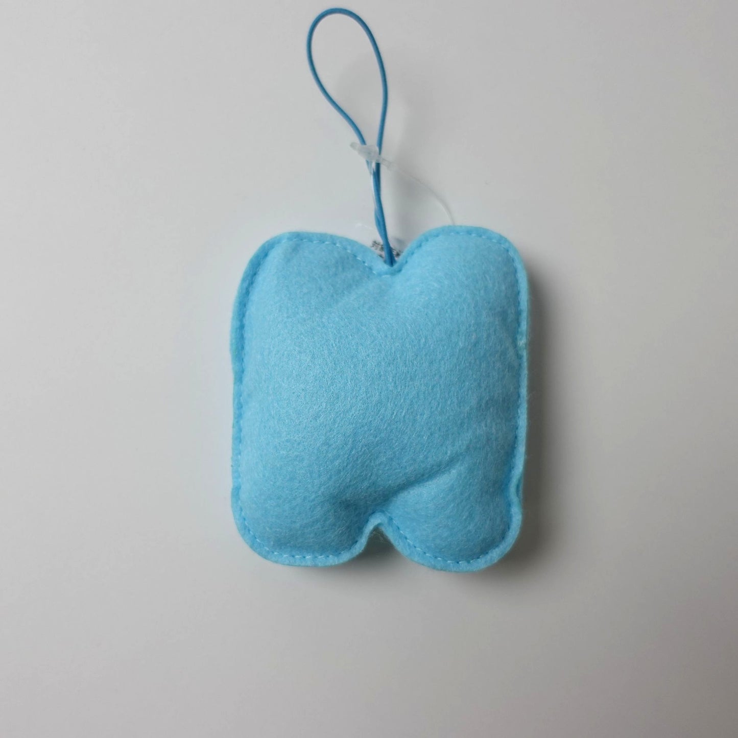 シーサーイニシャル フェルトストラップ