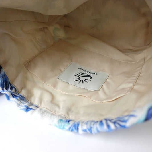THIDA BREEZE 巾着ショルダーBag(Botanical)