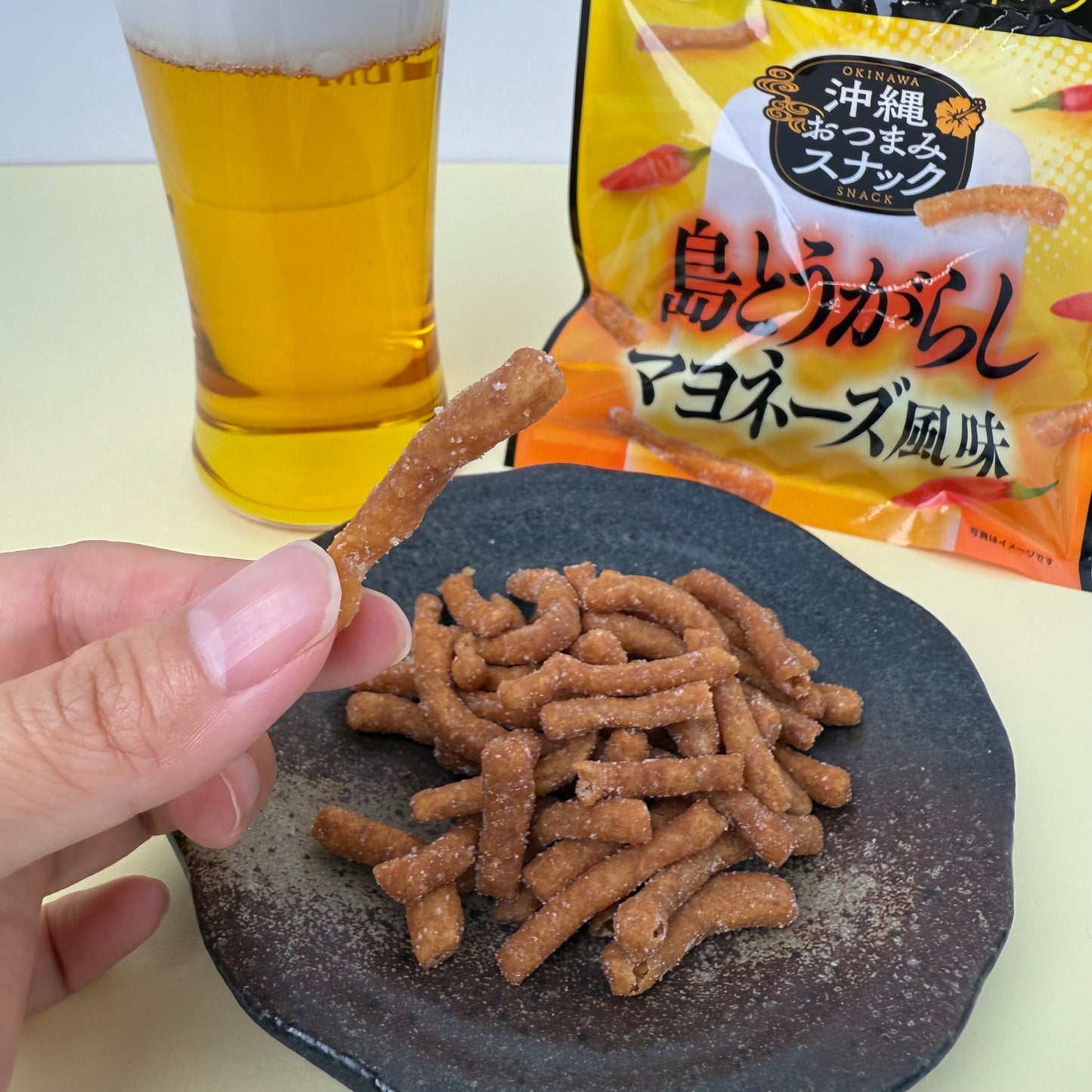 おつまみスナック 島とうがらしマヨネーズ風味