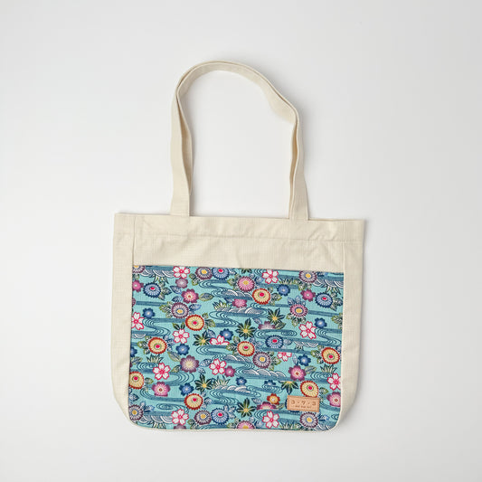 3・7・3WHITE SPLASH A4トートバッグ