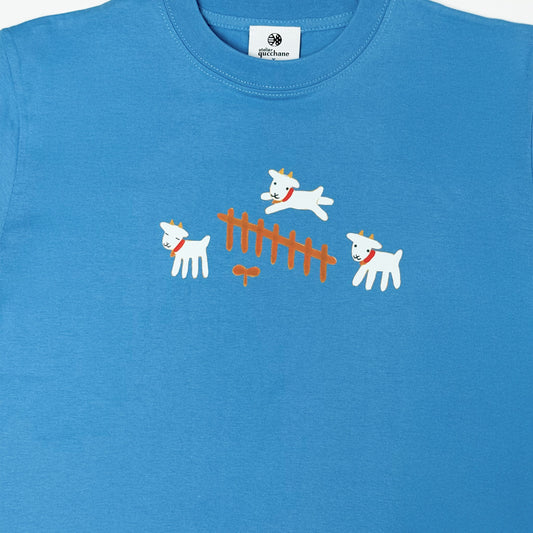 アトリエクッチャネ×沖縄南風堂 Tシャツ【ヤギ】大人サイズ