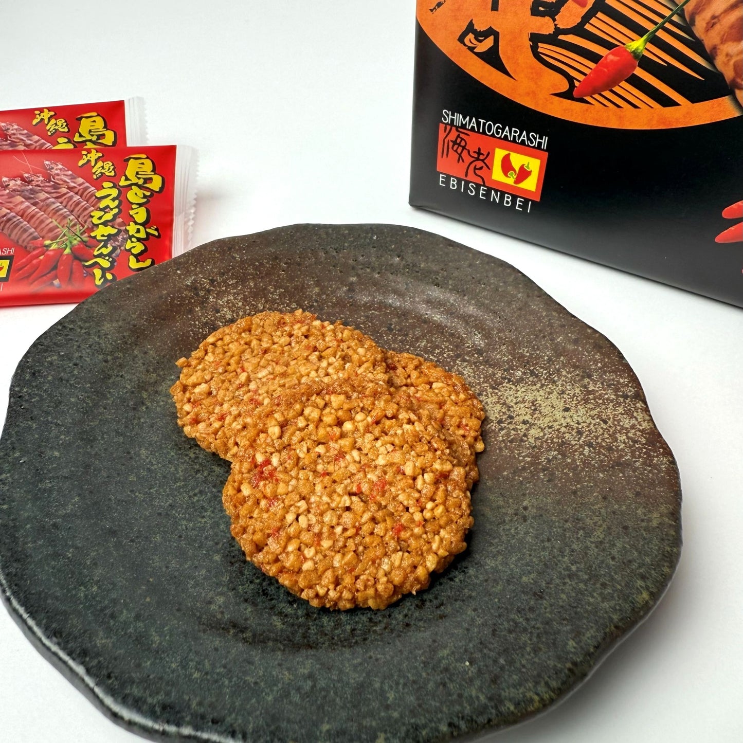 島とうがらし えびせんべい(大)