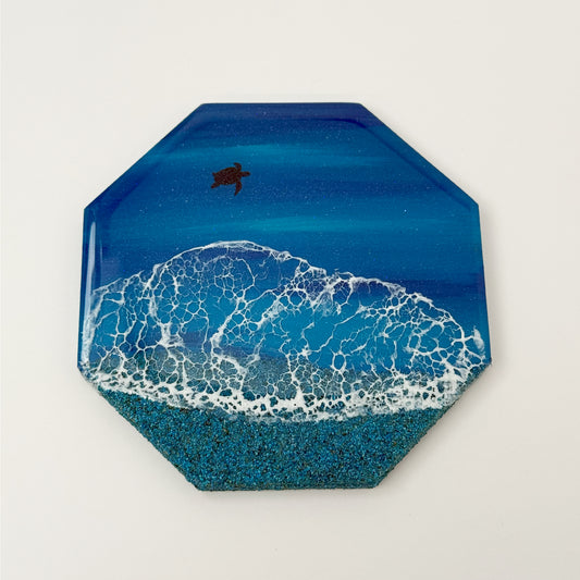 海アート コースター