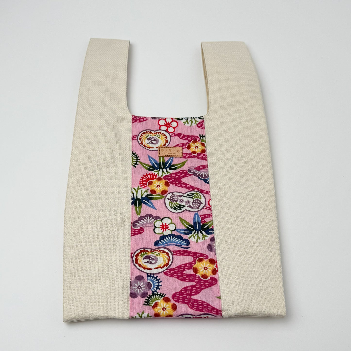 3・7・3WHITE SPLASH ワンハンドルバッグ