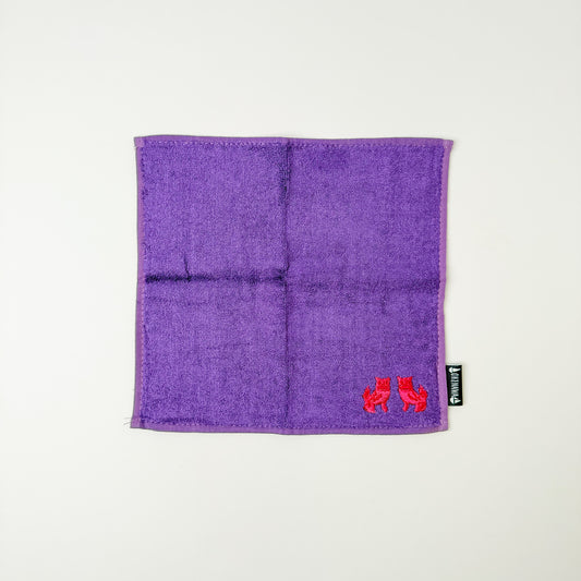 竹繊維刺繍ワンポイントミニタオル