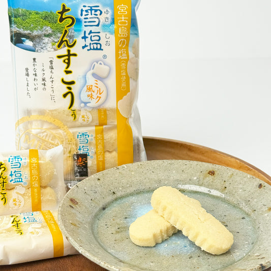 雪塩ちんすこうミルク風味袋入り(2×6袋)