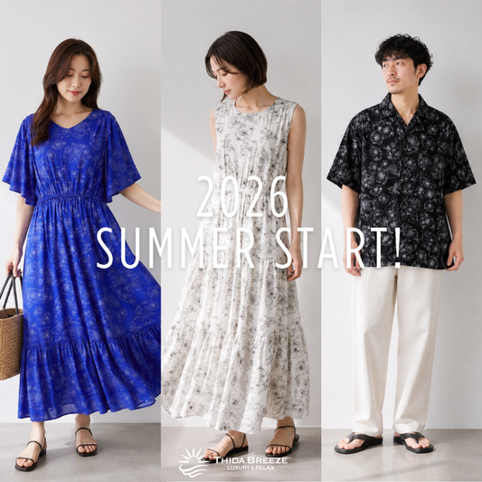 オリジナルテキスタイルで沖縄の夏を日常に。