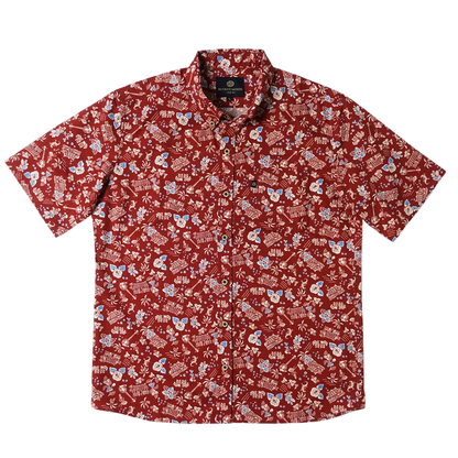 Men’s かりゆしウェア UCHINA-(ボタンダウン)