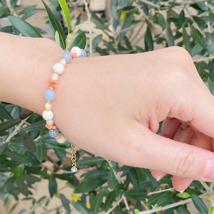 JEENAR 深海サンゴ ブレスレット