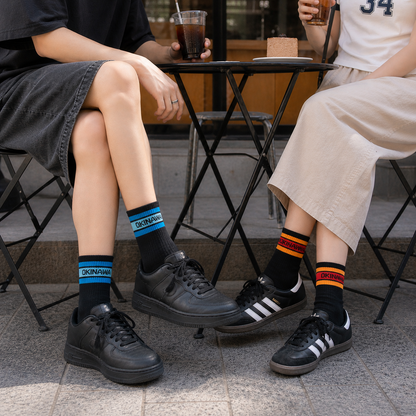 OKINAWA SOCKS (BLACK)