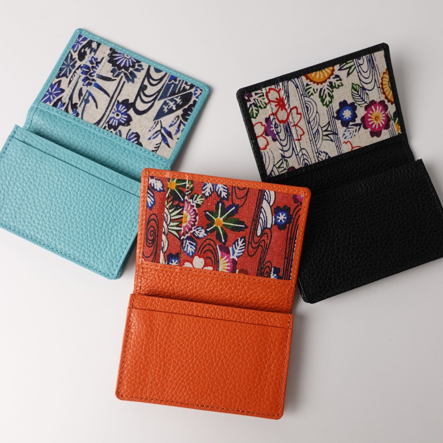 3・7・3 本革名刺入れ