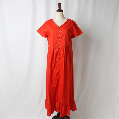 THIDA BREEZE 半袖ティアードワンピース