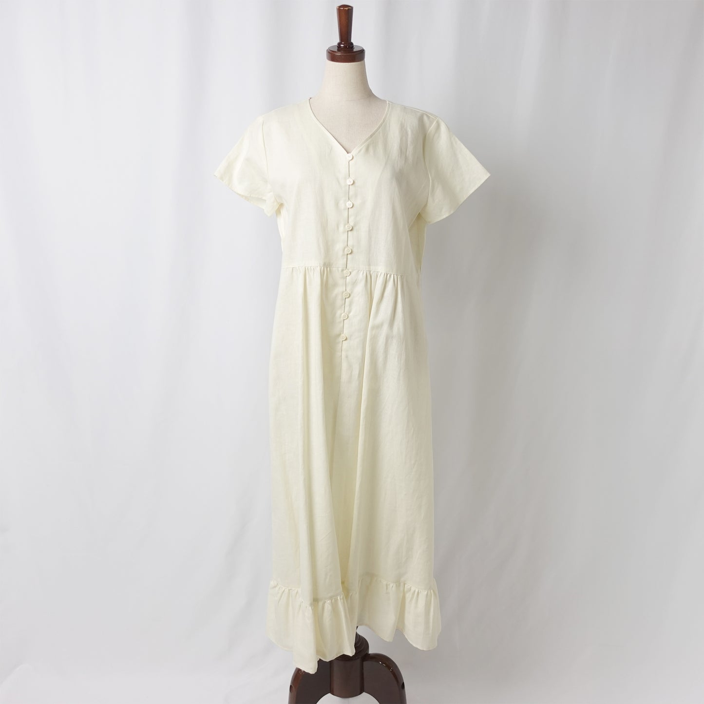 THIDA BREEZE 半袖ティアードワンピース