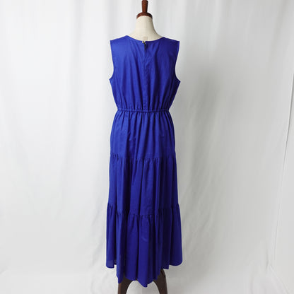 THIDA BREEZE クルーネックティアードワンピース