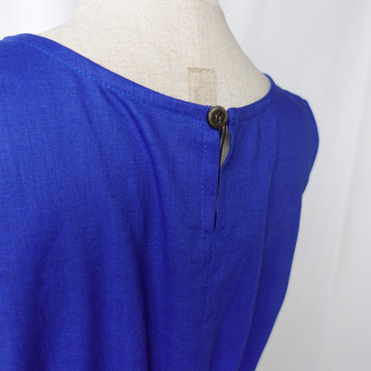 THIDA BREEZE クルーネックティアードワンピース