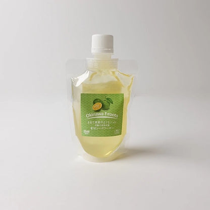 まるで果実のようなジュレ 沖縄大宜味村産青切シークワーサー