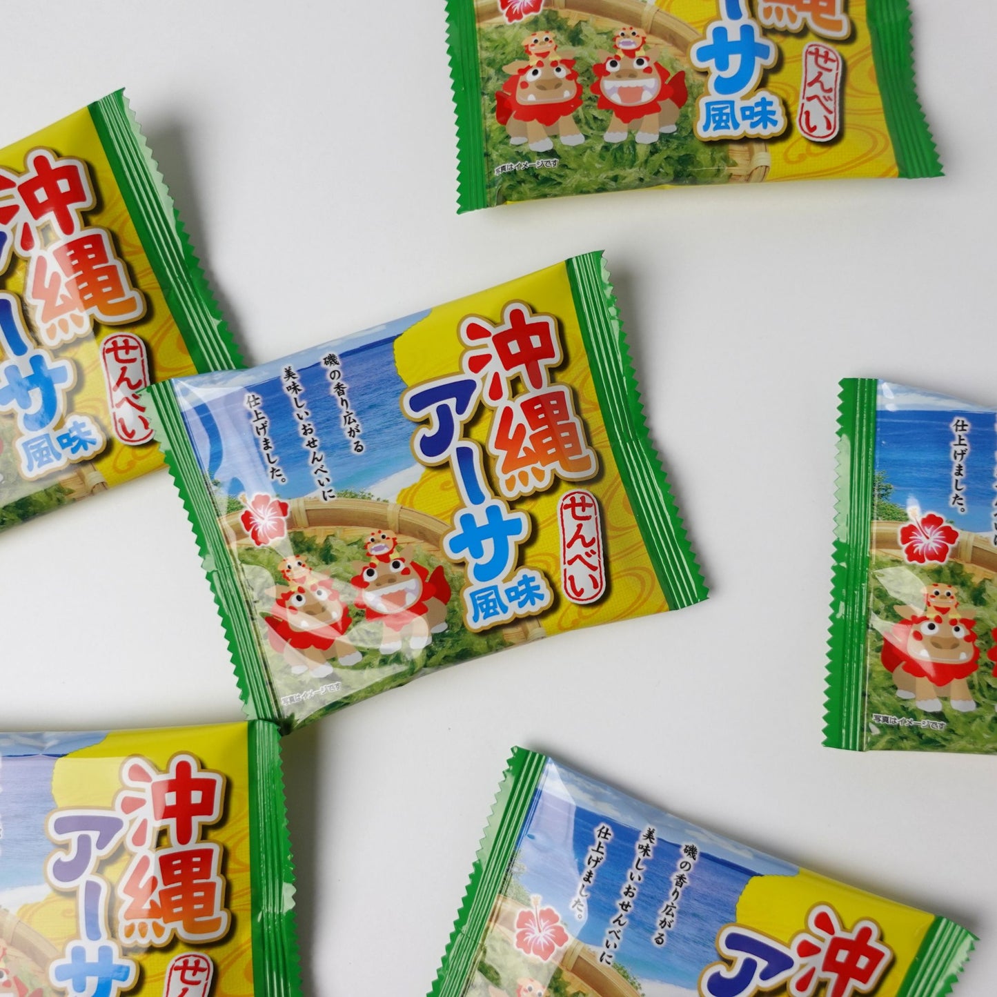 沖縄アーサせんべい Big Pack