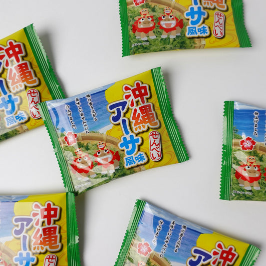 沖縄アーサせんべい Big Pack