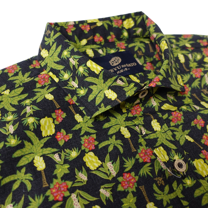 Men’s かりゆしウェア Jungle Okinawa (ワイドカラー）
