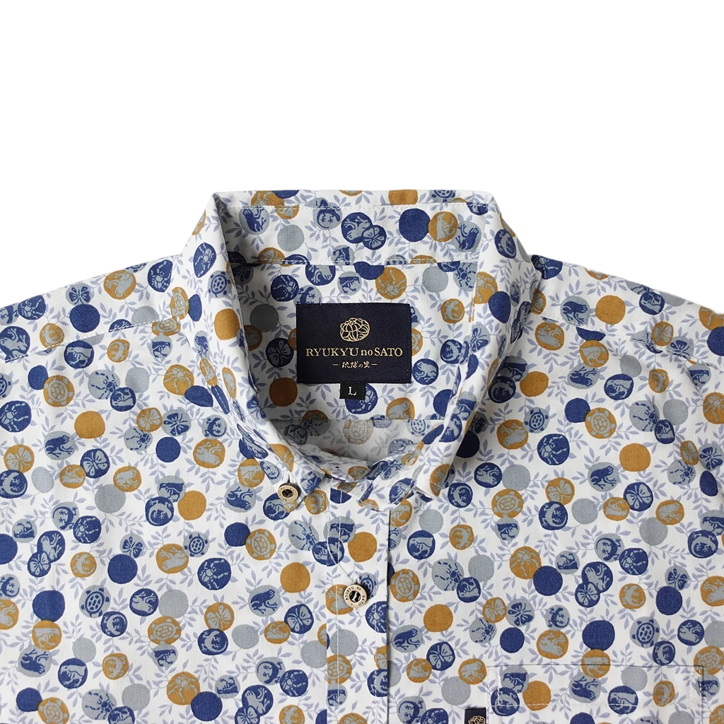 Men’s かりゆしウェア YAMBARU(ボタンダウン)