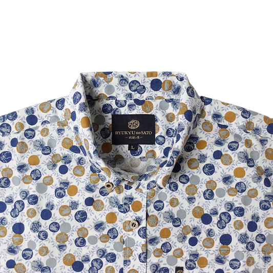 Men’s かりゆしウェア YAMBARU(ボタンダウン)