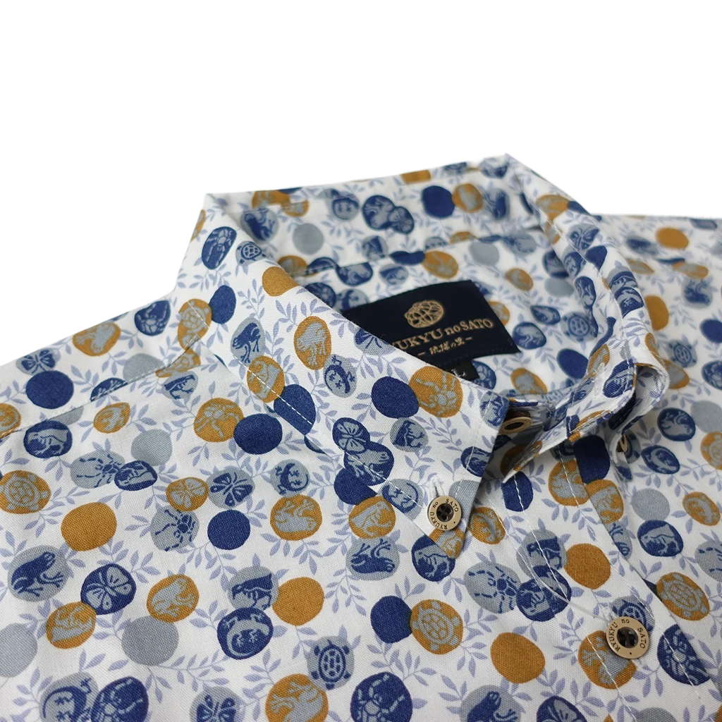 Men’s かりゆしウェア YAMBARU(ボタンダウン)