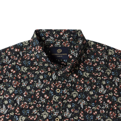 Men’s かりゆしウェア 琉花(ボタンダウン)