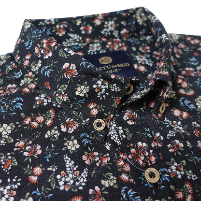 Men’s かりゆしウェア 琉花(ボタンダウン)