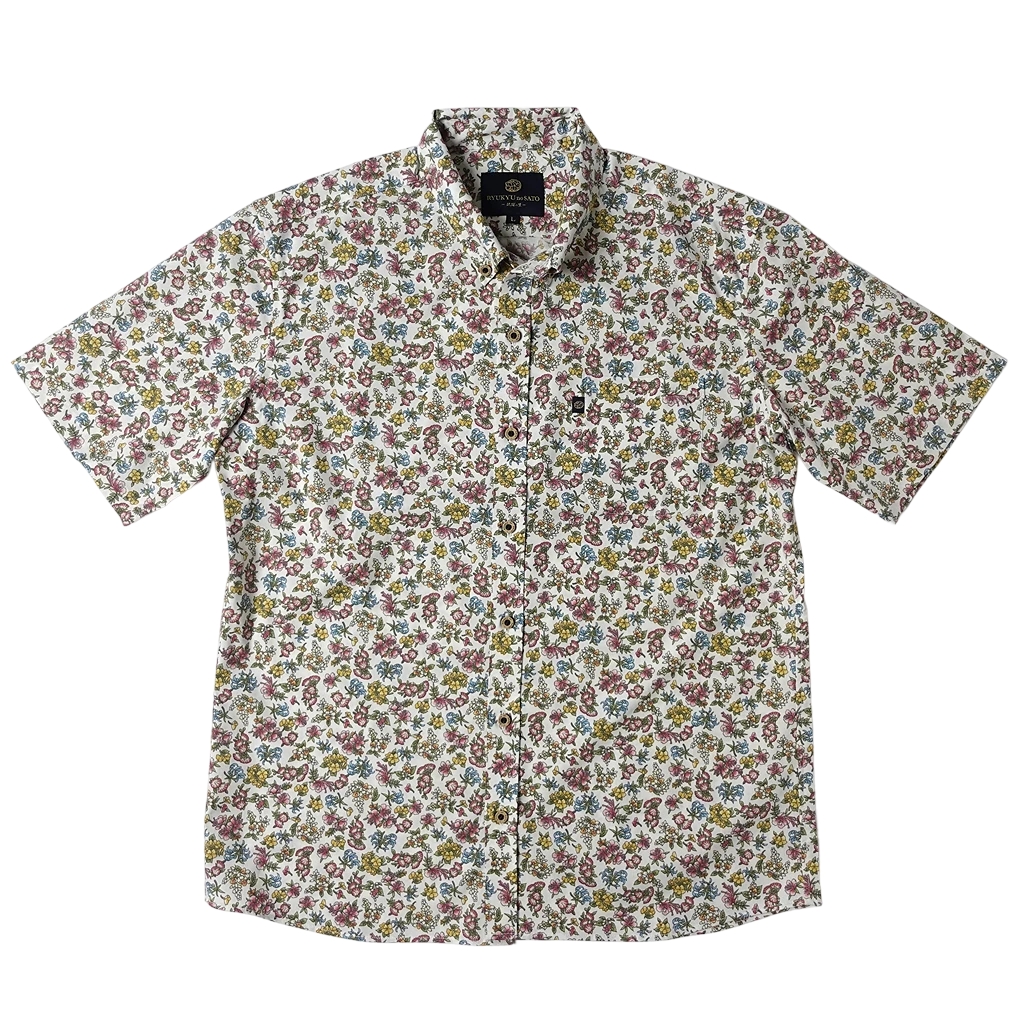 Men’s かりゆしウェア 琉花(ボタンダウン)