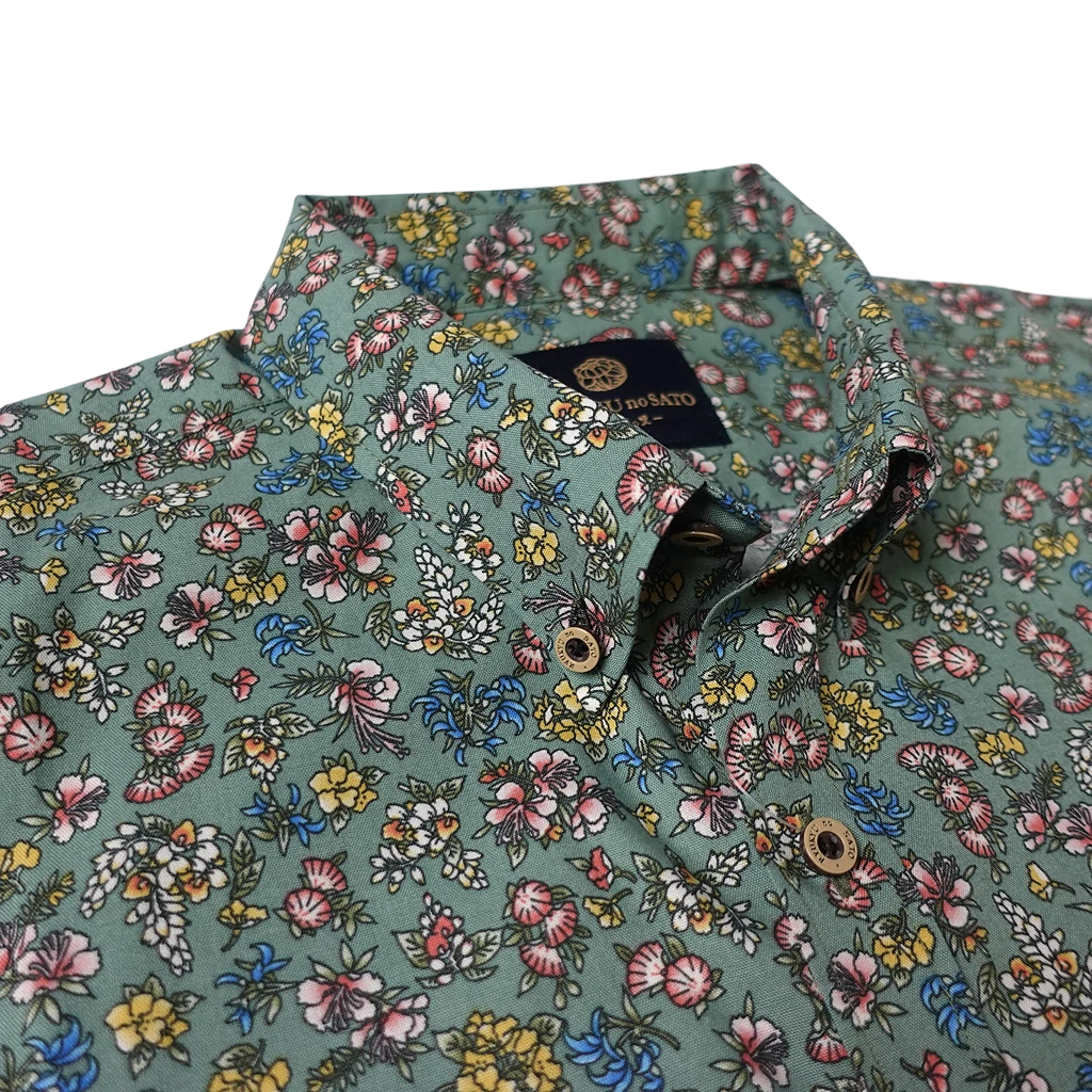 Men’s かりゆしウェア 琉花(ボタンダウン)