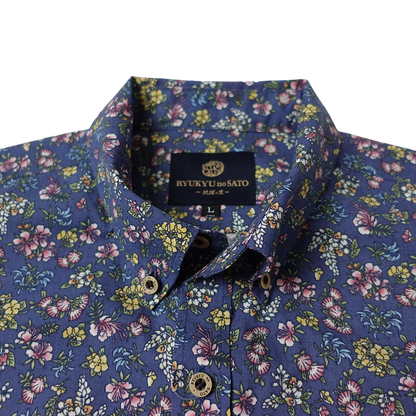 Men’s かりゆしウェア 琉花(ボタンダウン)