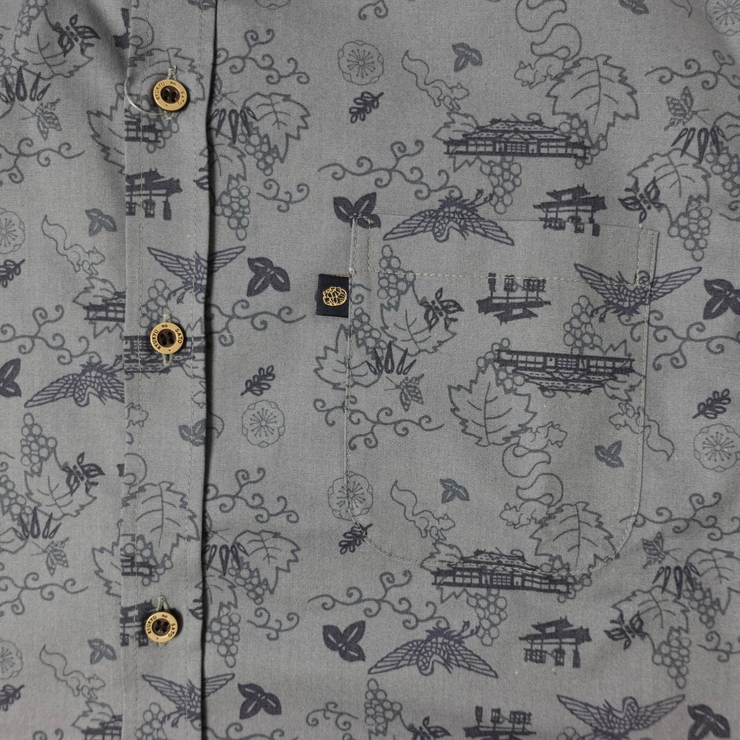 Men’s かりゆしウェア SHURIJO (ボタンダウン)