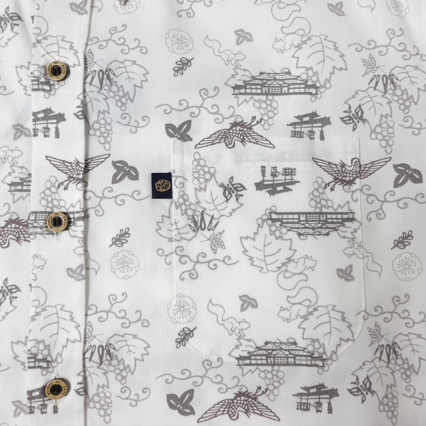 Men’s かりゆしウェア SHURIJO (ボタンダウン)