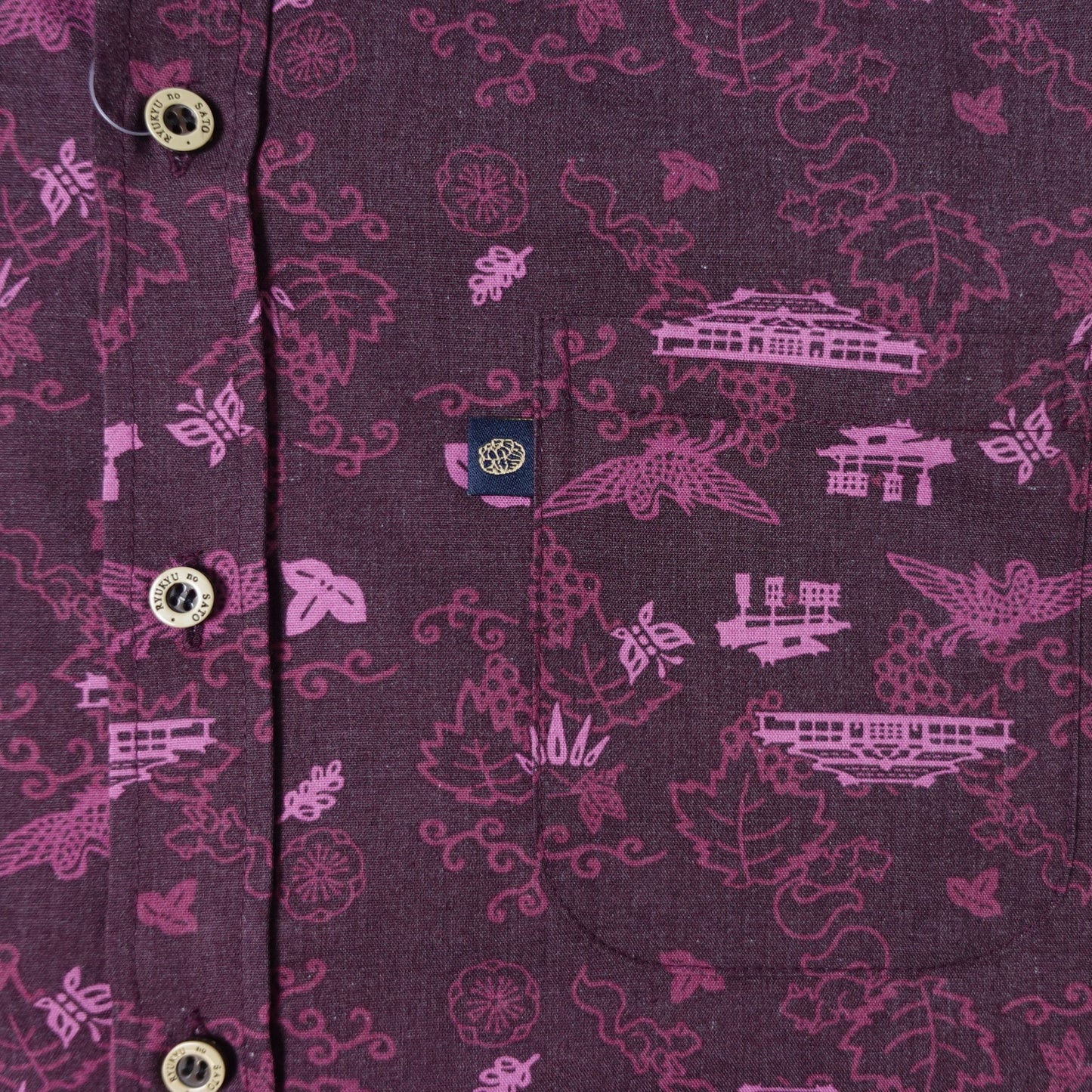Men’s かりゆしウェア SHURIJO (ボタンダウン)