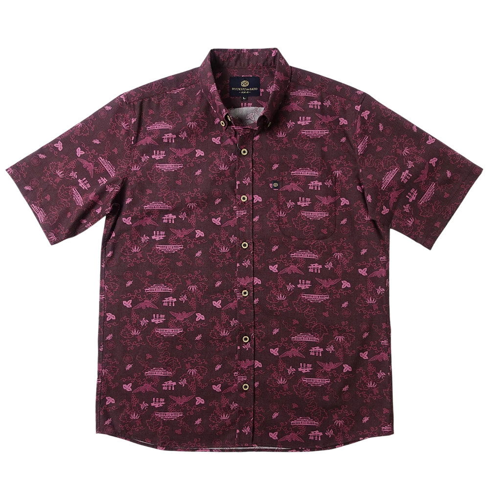 Men’s かりゆしウェア SHURIJO (ボタンダウン)