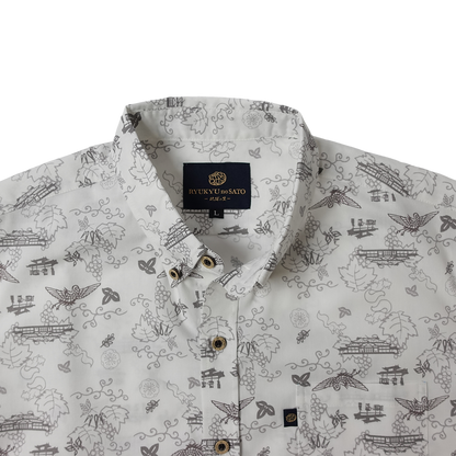 Men’s かりゆしウェア SHURIJO (ボタンダウン)