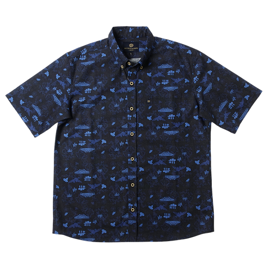 Men’s かりゆしウェア SHURIJO (ボタンダウン)