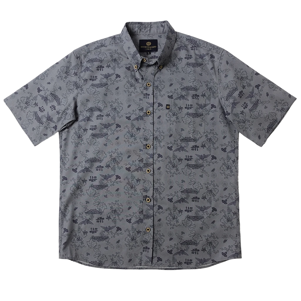 Men’s かりゆしウェア SHURIJO (ボタンダウン)