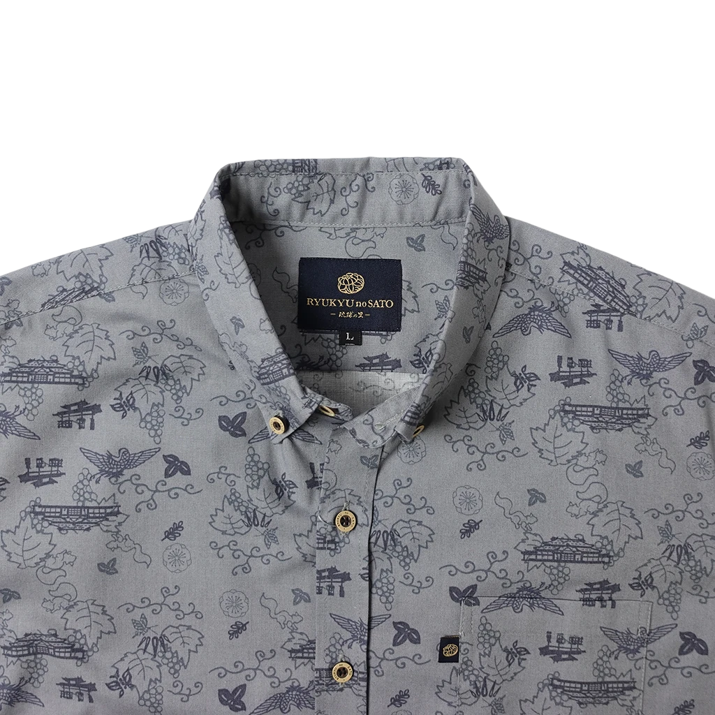 Men’s かりゆしウェア SHURIJO (ボタンダウン)