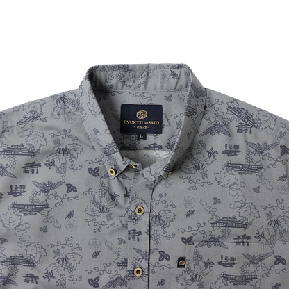 Men’s かりゆしウェア SHURIJO (ボタンダウン)