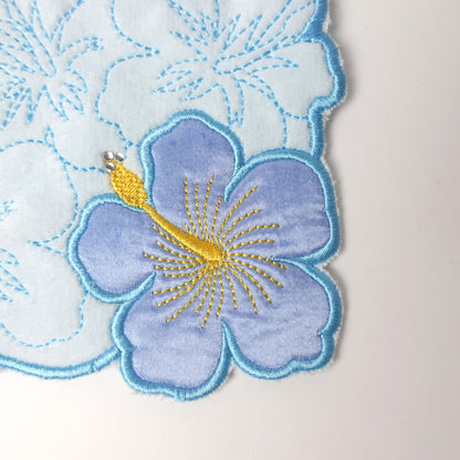 スカラミニタオル ハイビスカス柄