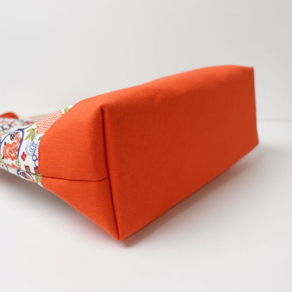 RYUKYU COLLAGE トートバッグ中(ちゃんぷるー柄)