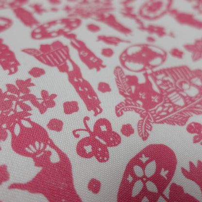 RYUKYU COLLAGE トートバッグ中(市場柄)