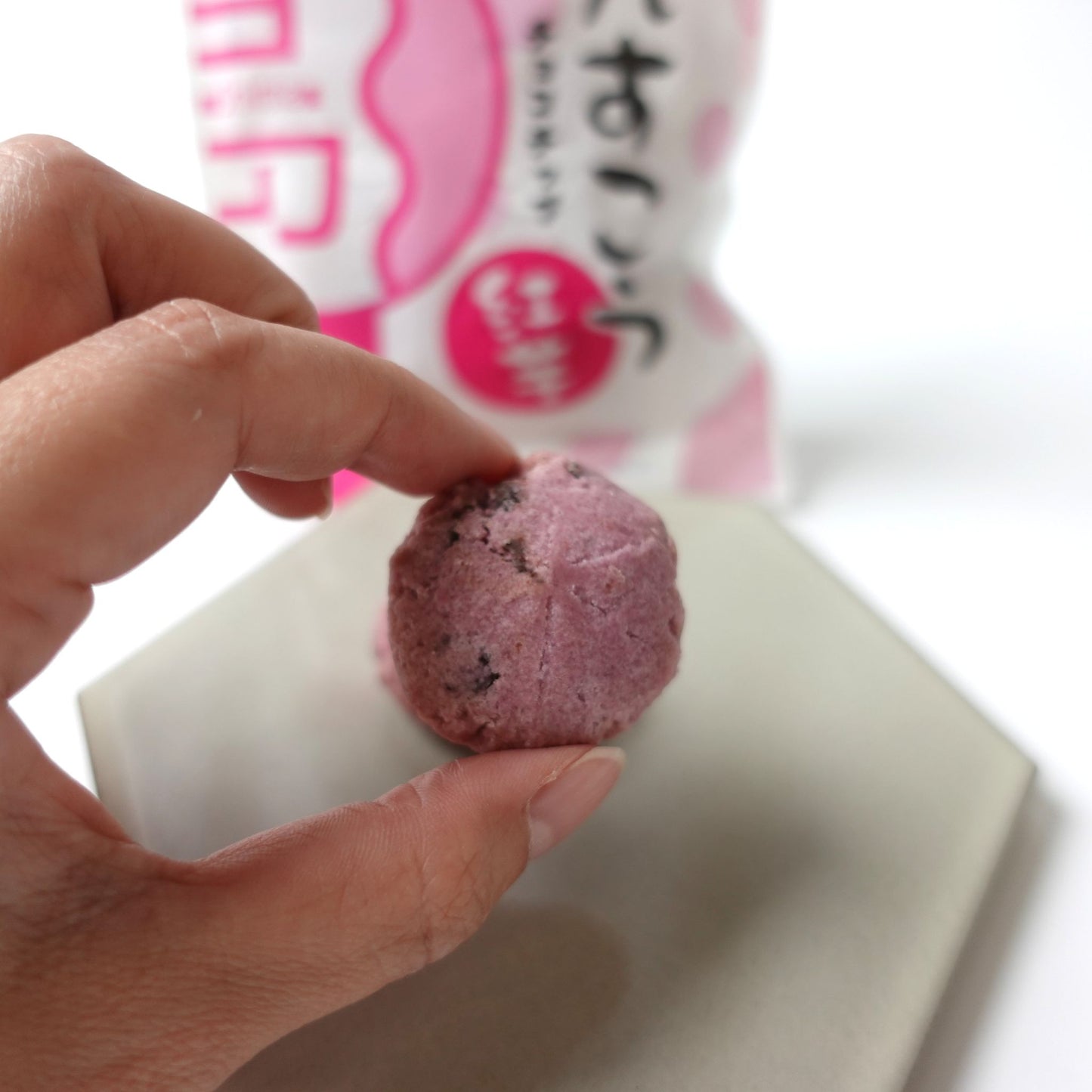 島 ちんすこう 紅芋 チョコチップ入り 4個入り