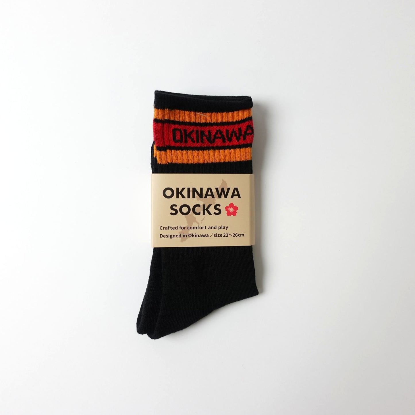 OKINAWA SOCKS (BLACK)