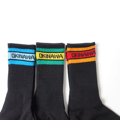 OKINAWA SOCKS (BLACK)