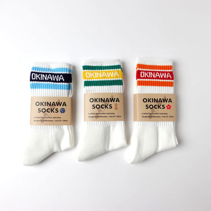 OKINAWA SOCKS(WHITE)