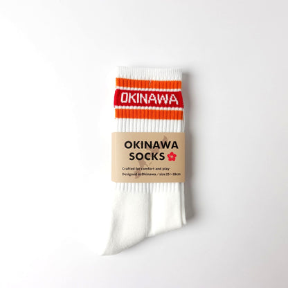 OKINAWA SOCKS(WHITE)
