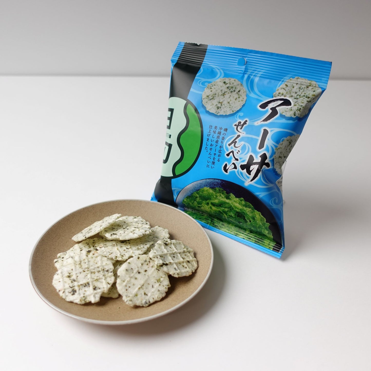 島 せんべい アーサ風味